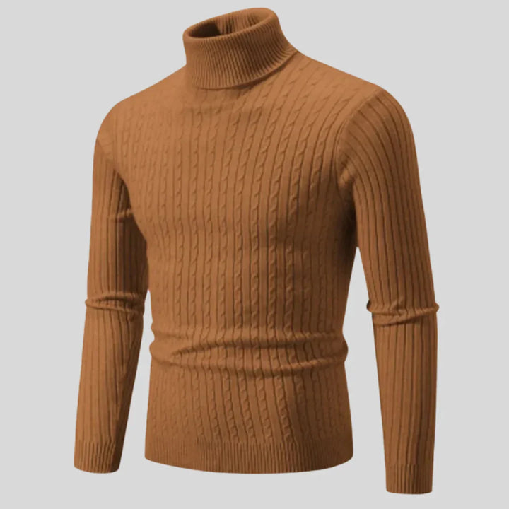 Stylischer Herren Rollkragenpullover Modern