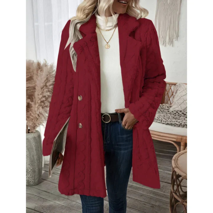 Damenschal Strickmantel Eleganz