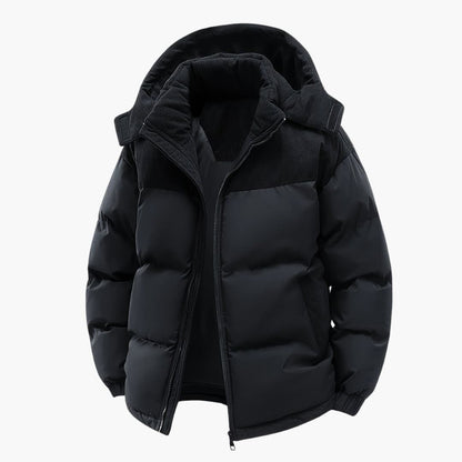 Stylische Kapuzenjacke Modern Puffer Design