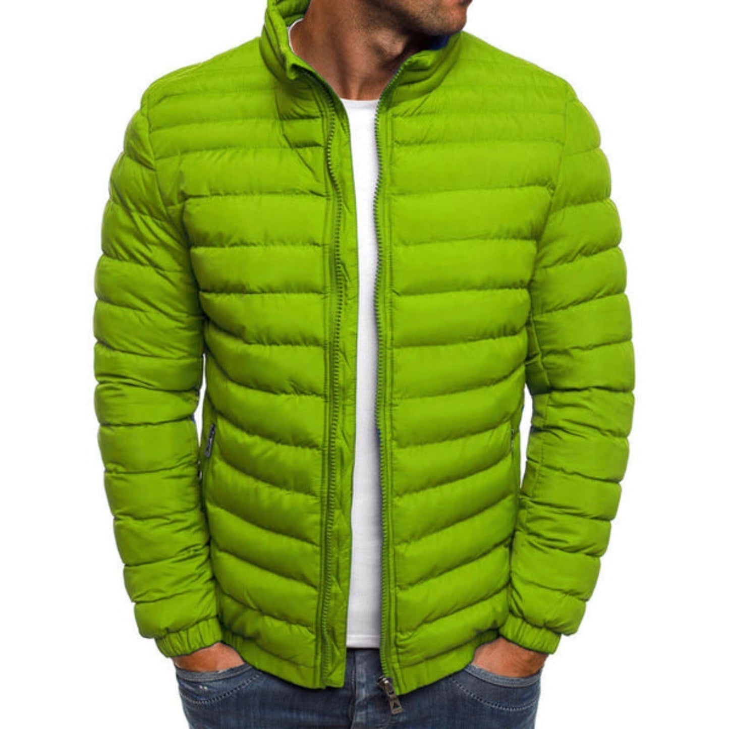 Stylische Daunenjacke Luxus Qualität