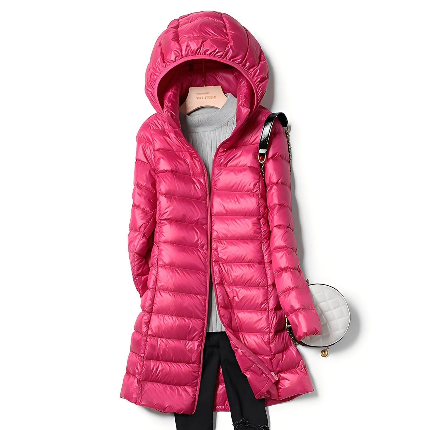 Stilvolle Damen Daunenjacke Warm und Kuschelig