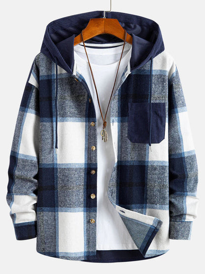 Stilvolle Herrenjacke Amerikanisch Design
