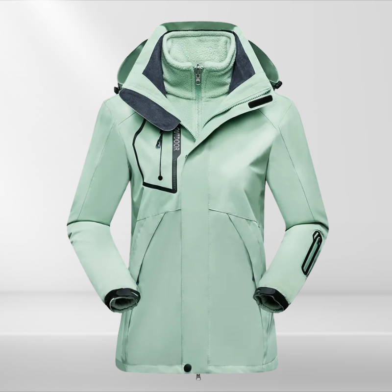 Praktische 3-in-1 Damenjacke Allwetter