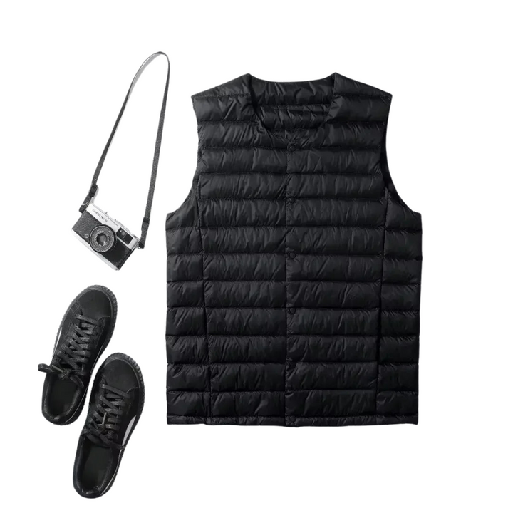 Herren Daunenweste Ärmellos Leicht &amp; Warm Winter