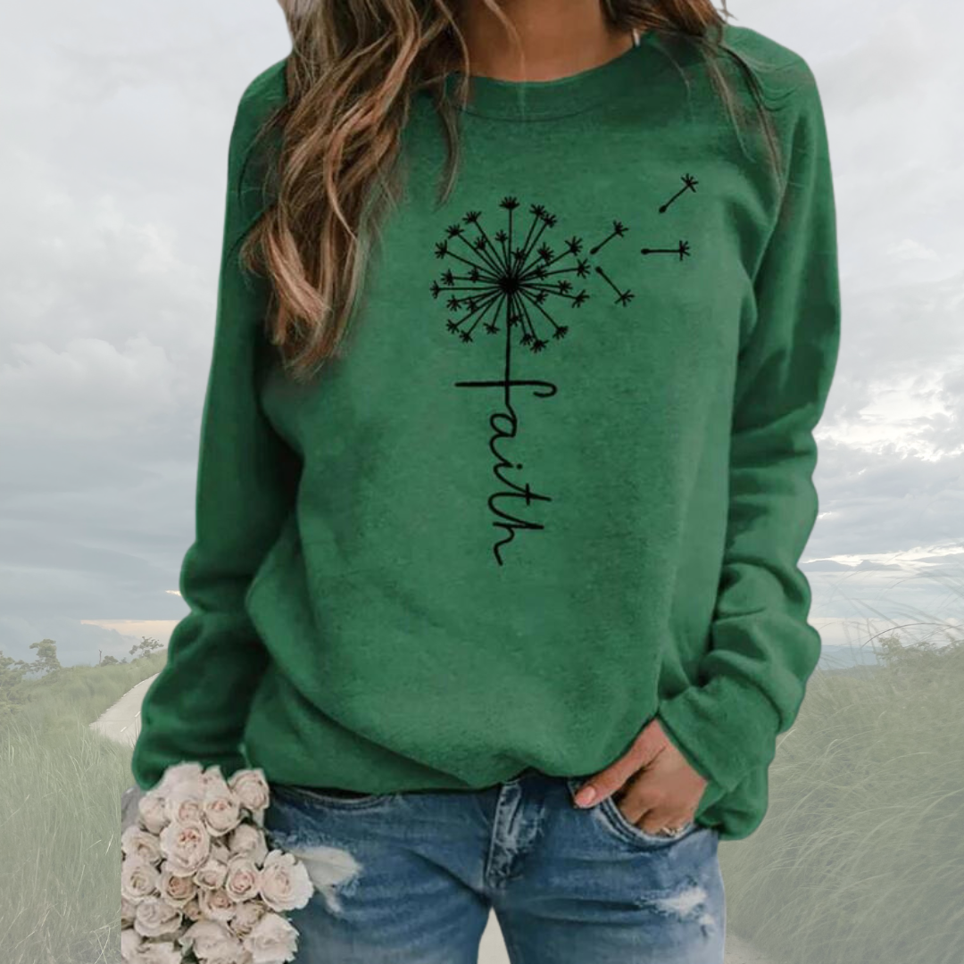 Stylischer Frauen Pullover Faith Design