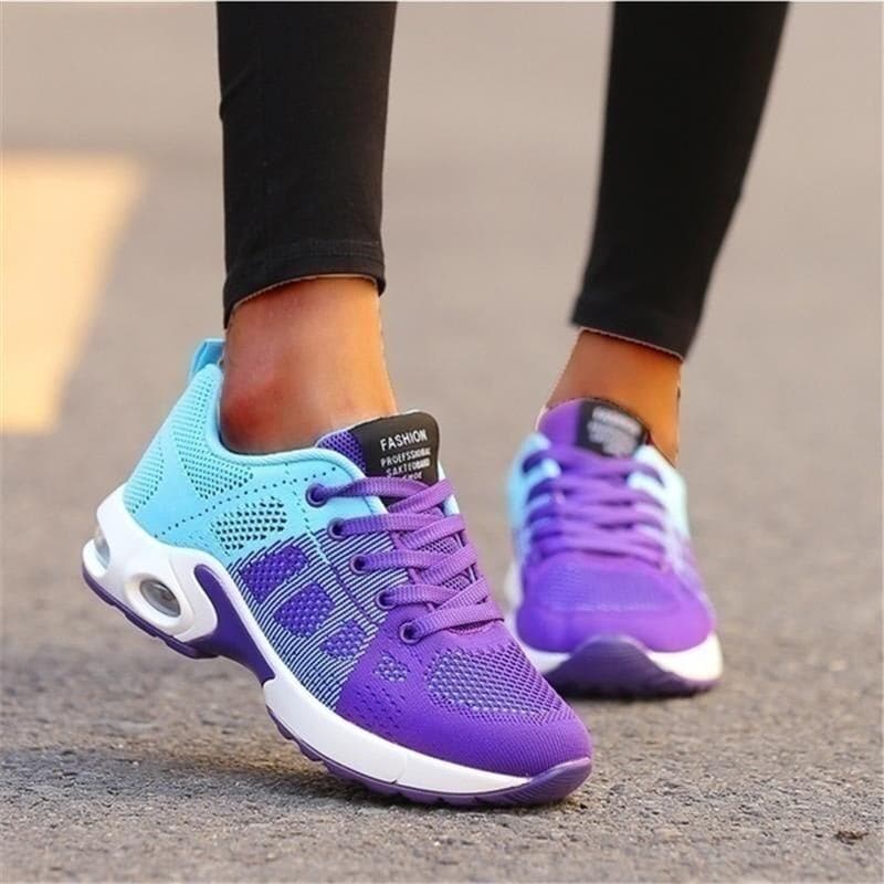 Bequeme Sneaker Atmungsaktiv Mesh Schuhe