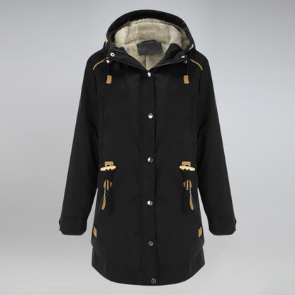 Wetterfeste Damen-Parkajacke Warm & Stylish - IdealeKleiden