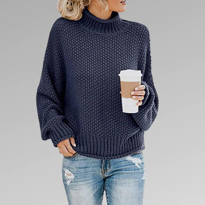 Elegante Strickpullover Damen Skandinavisch Chic