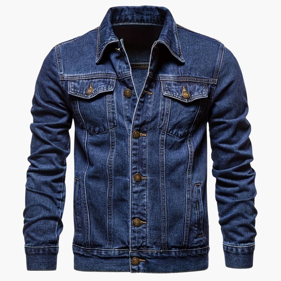 Stylische Denimjacke Slim Fit Herren