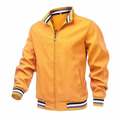 Herren Windbreaker Jacke Sportlich Stilvoll