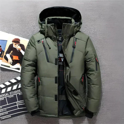 Stylische Daunenjacke Elegant Warm