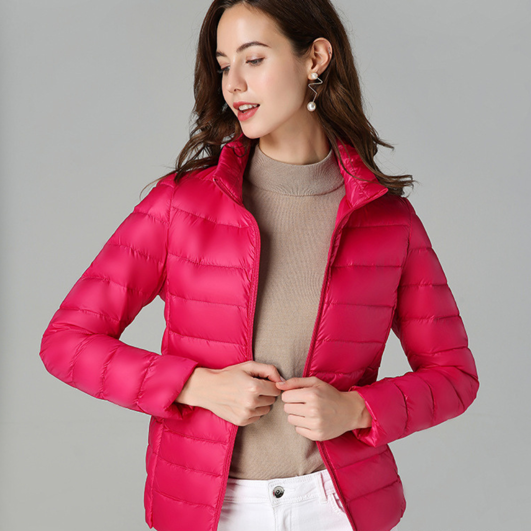 Damenjacke Leicht Übergangsjacke Moderne Schnitt