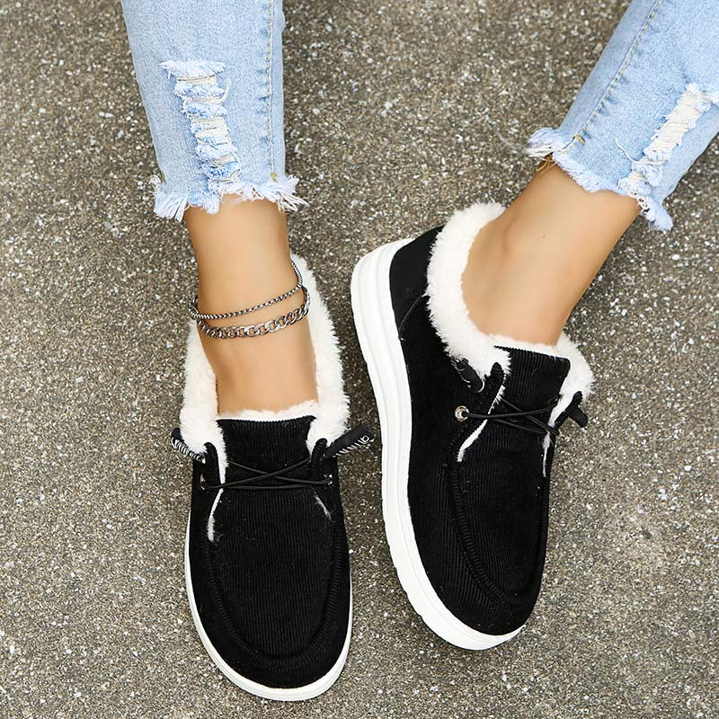 Damen Warm Sneaker Gefüttert