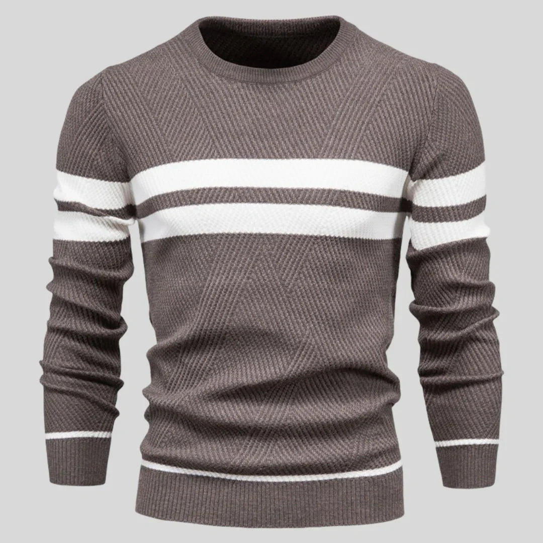 Herren Pullover Warm Baumwolle Bequem
