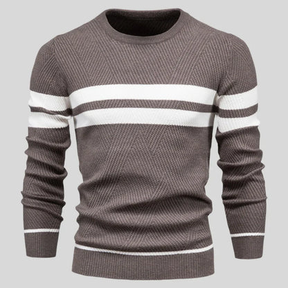Herren Pullover Warm Baumwolle Bequem