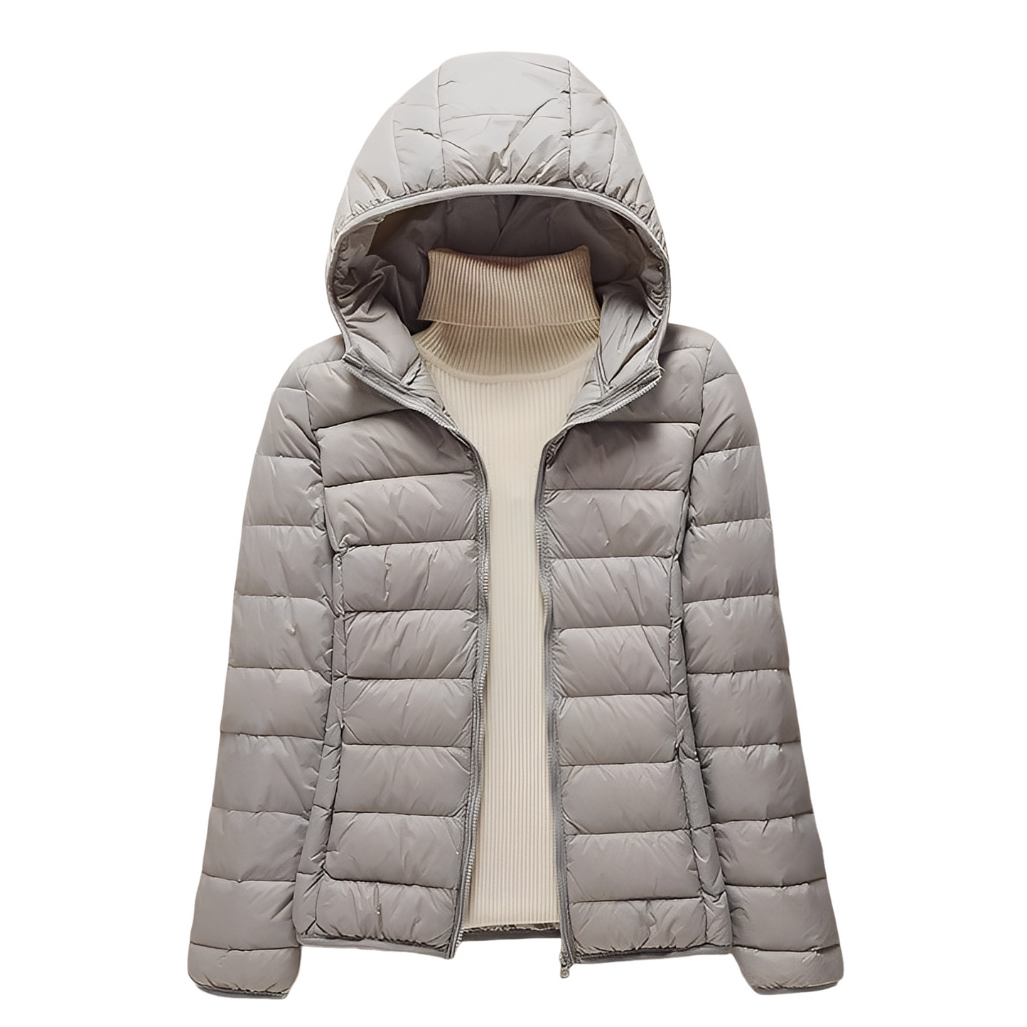 Stilvolle Damen Daunenjacke Slim Fit