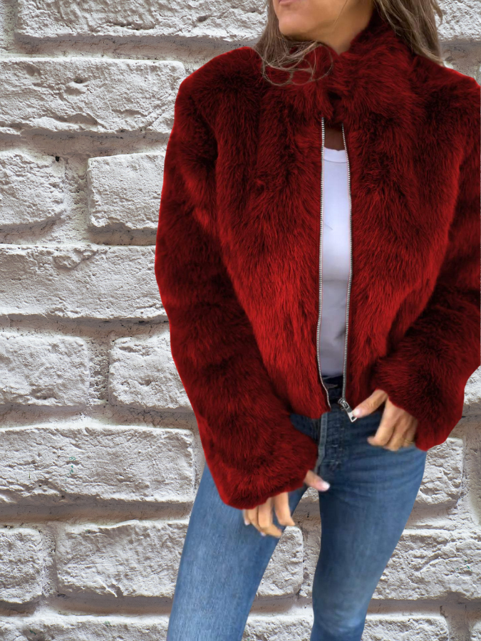 Herbst Mantel Frauen Warm und Elegant