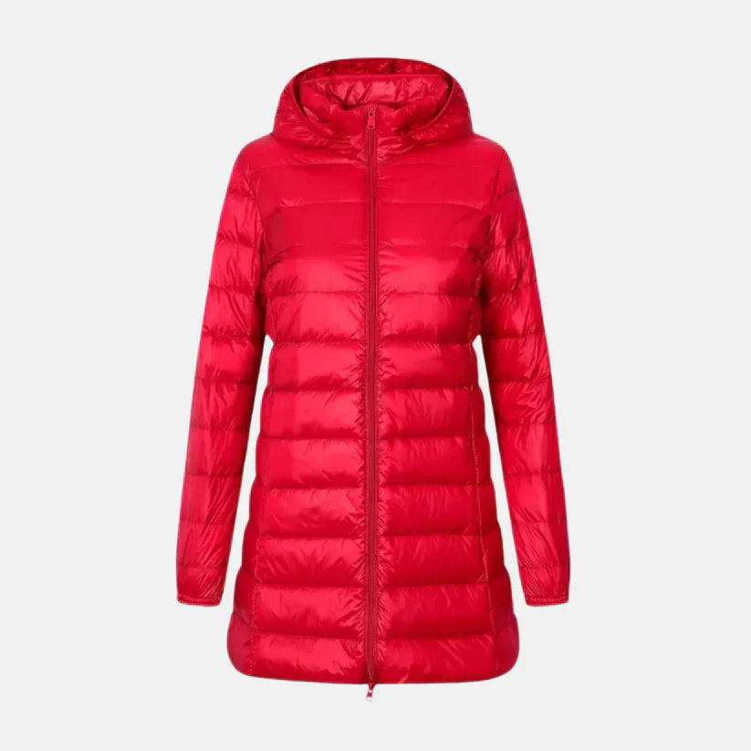 Frauen Daunenjacke Steppjacke Kapuze Warm