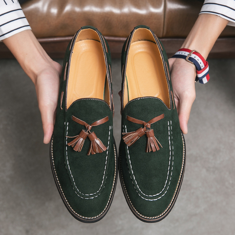 Herren-Hausschuhe Vintage-Stil