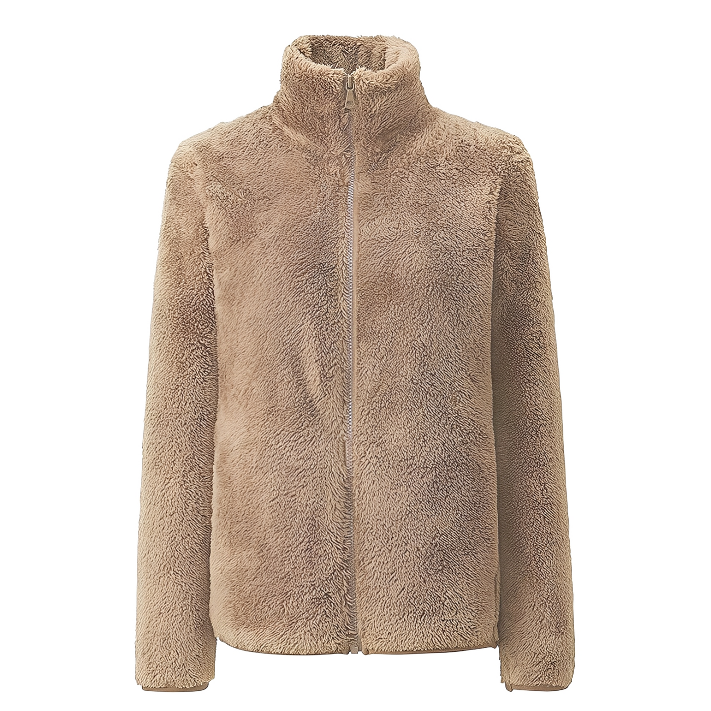 Modische Damenweste Fleece Reißverschluss