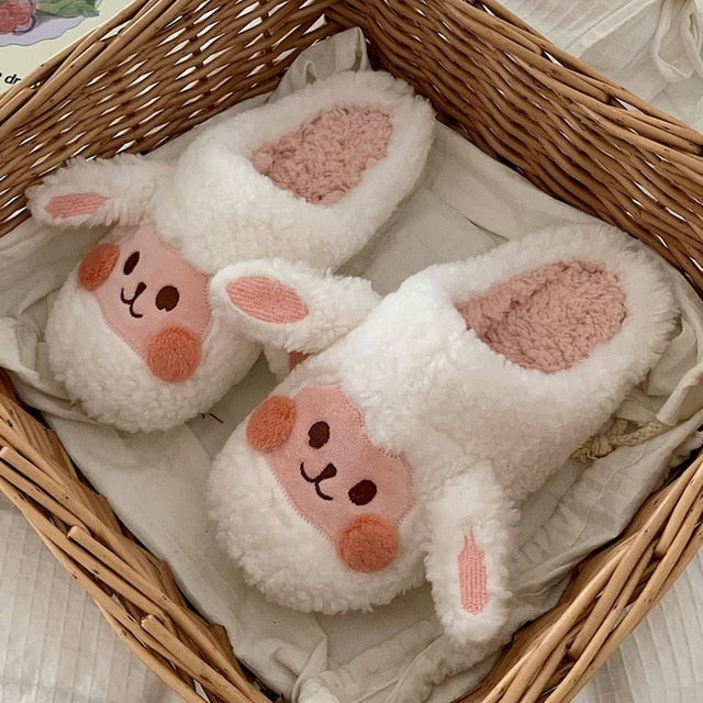 Weiche Plüsch-Tierenschuhe - IdealeKleiden