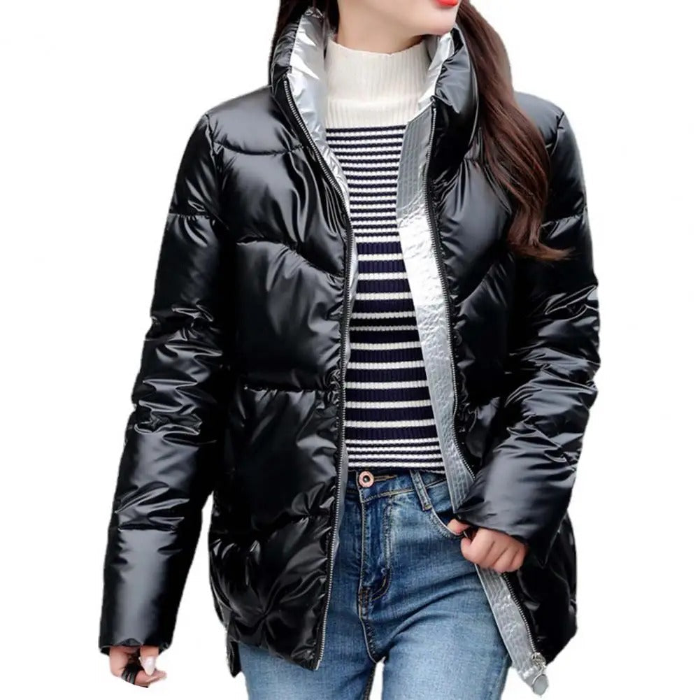 Winter Pufferjacke Damen Warm und Bequem