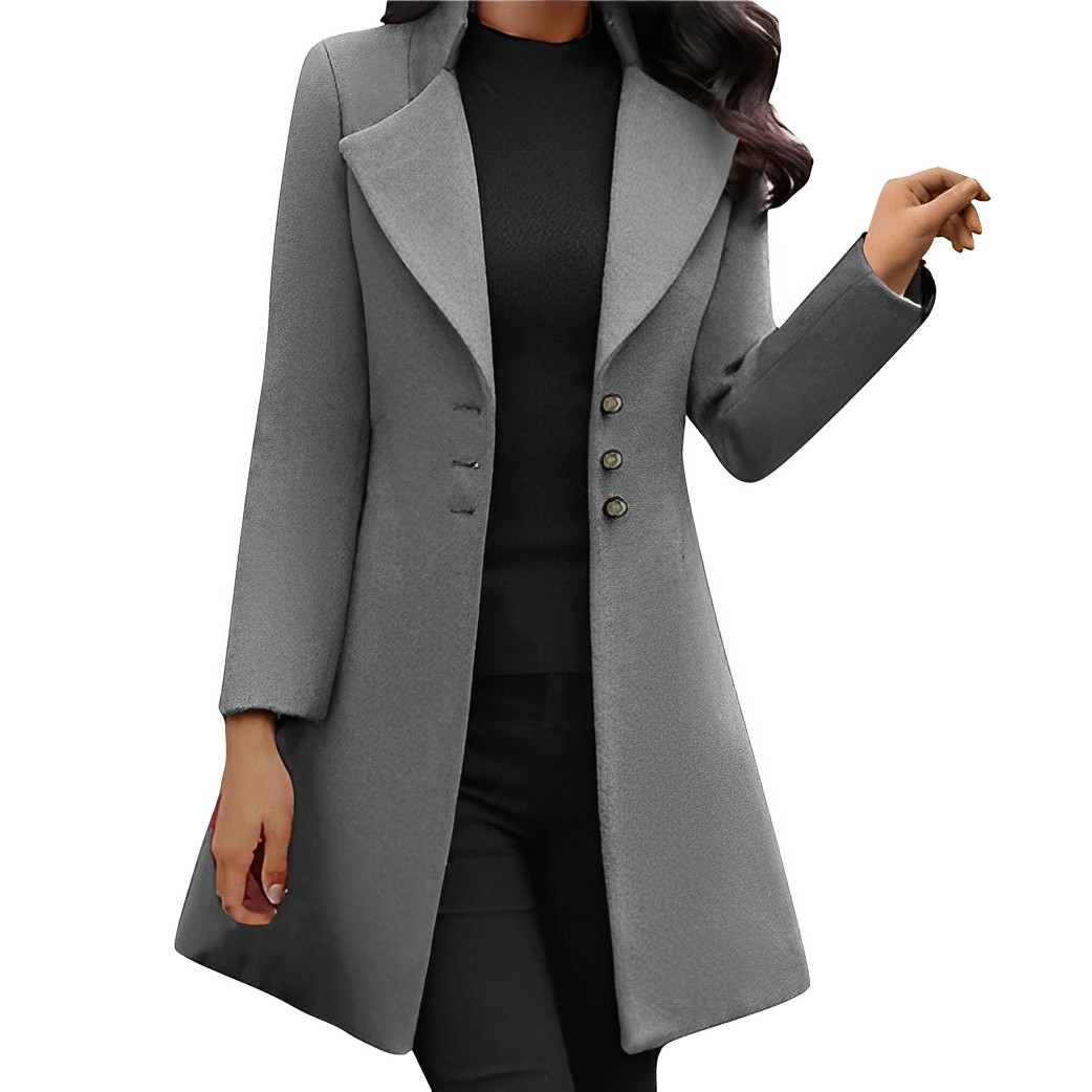 Eleganter Winterüberrock Damen Mantel