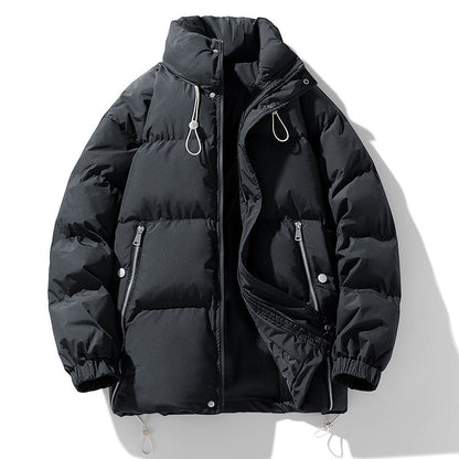 Herren Winterjacke Baumwolle Warm Gefüttert Übergröße