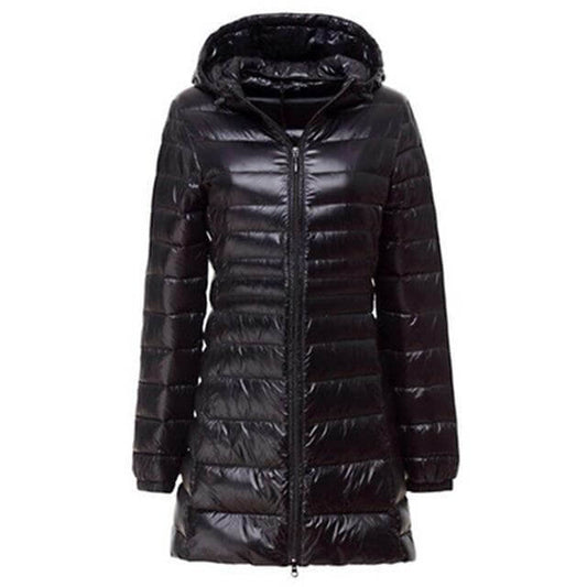 Damen Daunenparka Leicht & Warm - IdealeKleiden