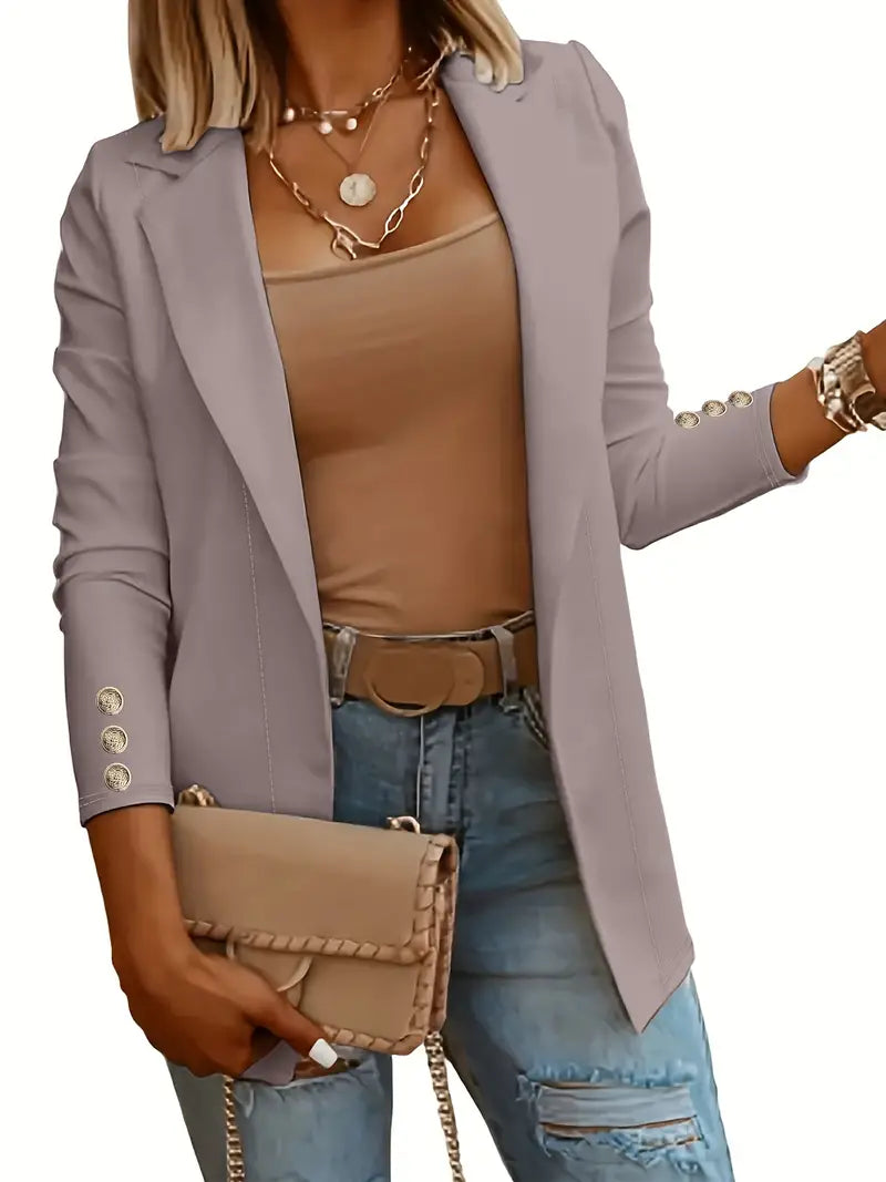 Fiona - Damenblazer Langarm Frühjahr Chic