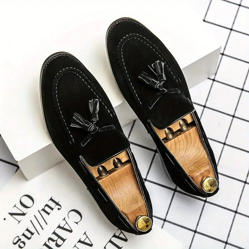 Herren-Hausschuhe Vintage-Stil - IdealeKleiden