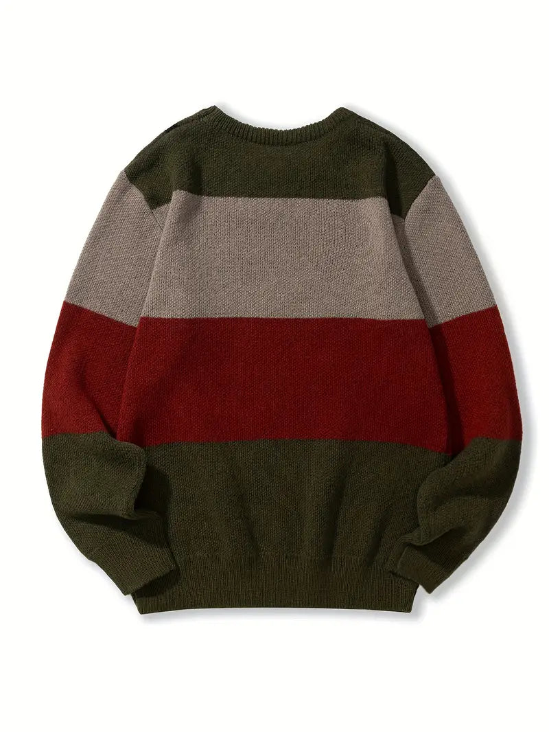 Herren Pullover Warm Freizeit Style - IdealeKleiden