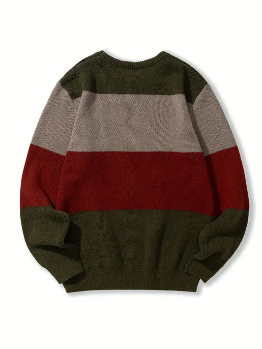 Herren Pullover Warm Freizeit Style - IdealeKleiden