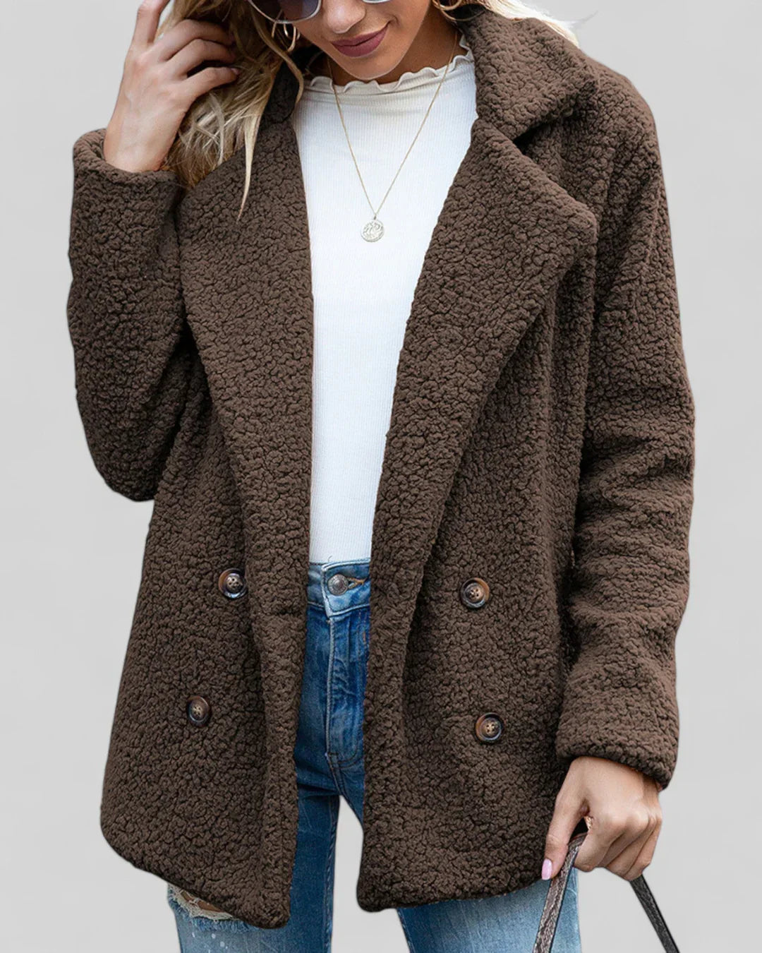 Elegante Damenjacke Weich und Stilvoll