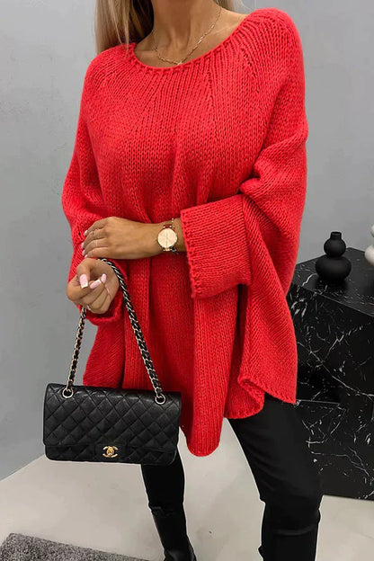 Stylischer Frauen Pullover Modern Gestrickt