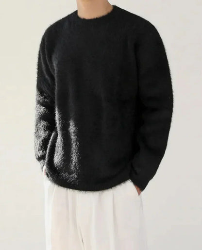 Weicher Herren Pullover Rundhals Design
