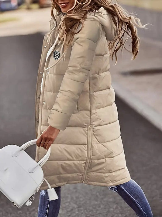 Langer Wintermantel Chic DamenModesaison - IdealeKleiden