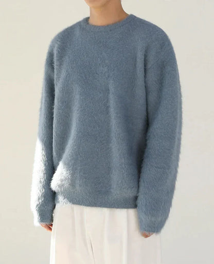 Weicher Herren Pullover Rundhals Design