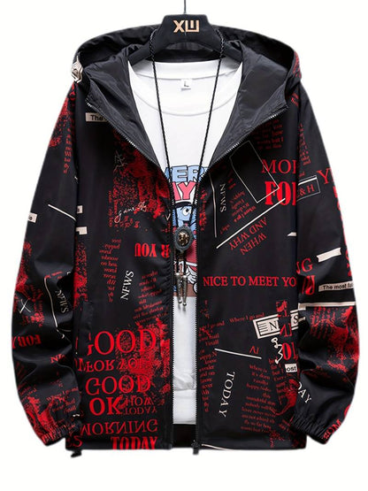 Herren Wendejacke Lässig Casual