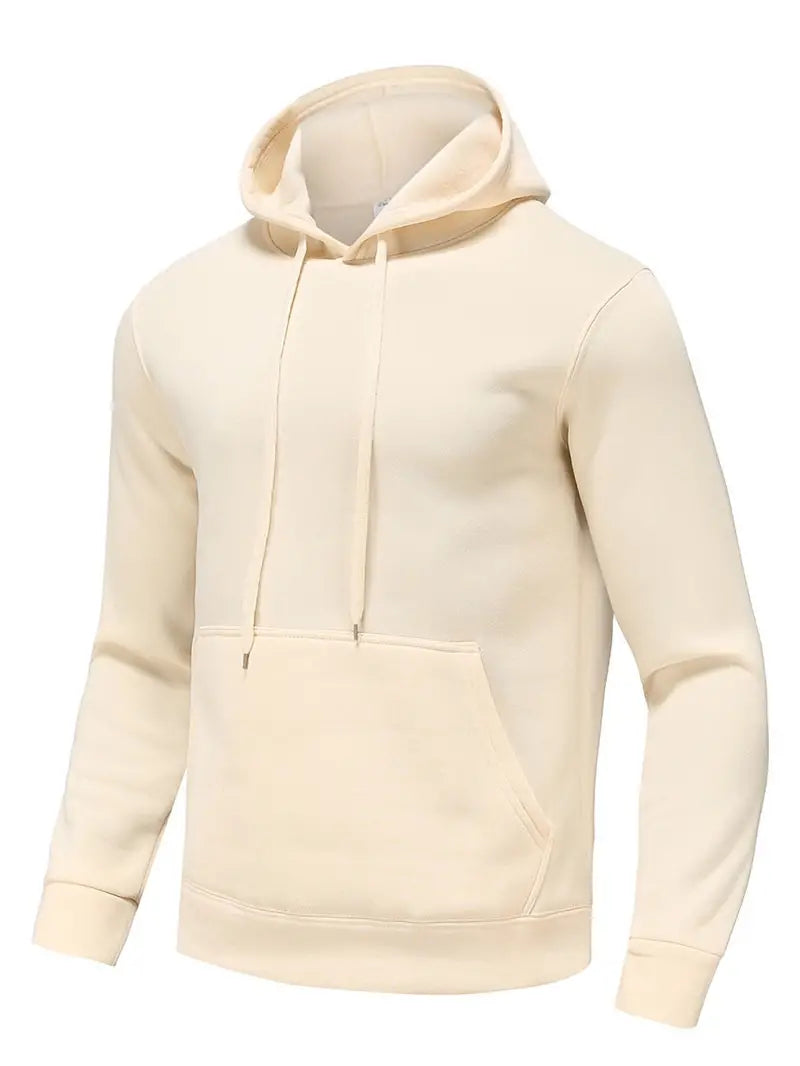 Herren Pullover Kapuze Modern Kordelzug
