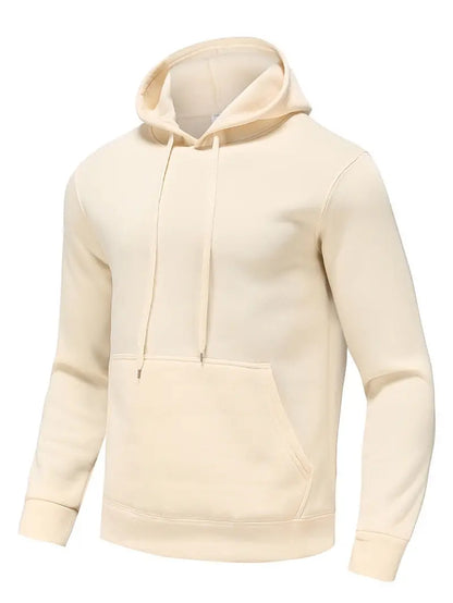 Herren Pullover Kapuze Modern Kordelzug