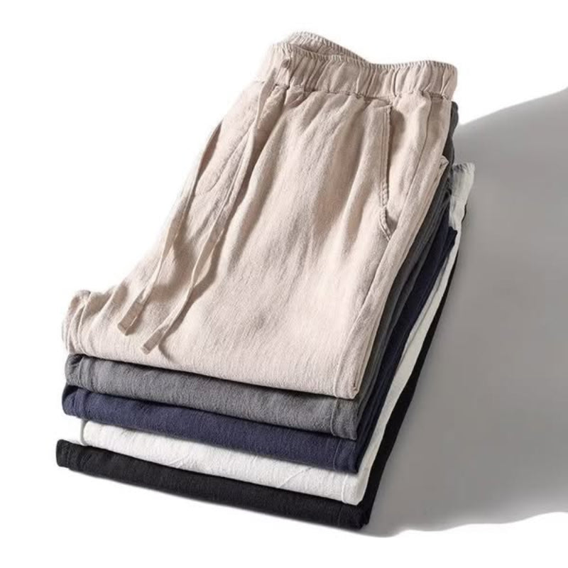 Sommerhose Leinen Bequem - IdealeKleiden