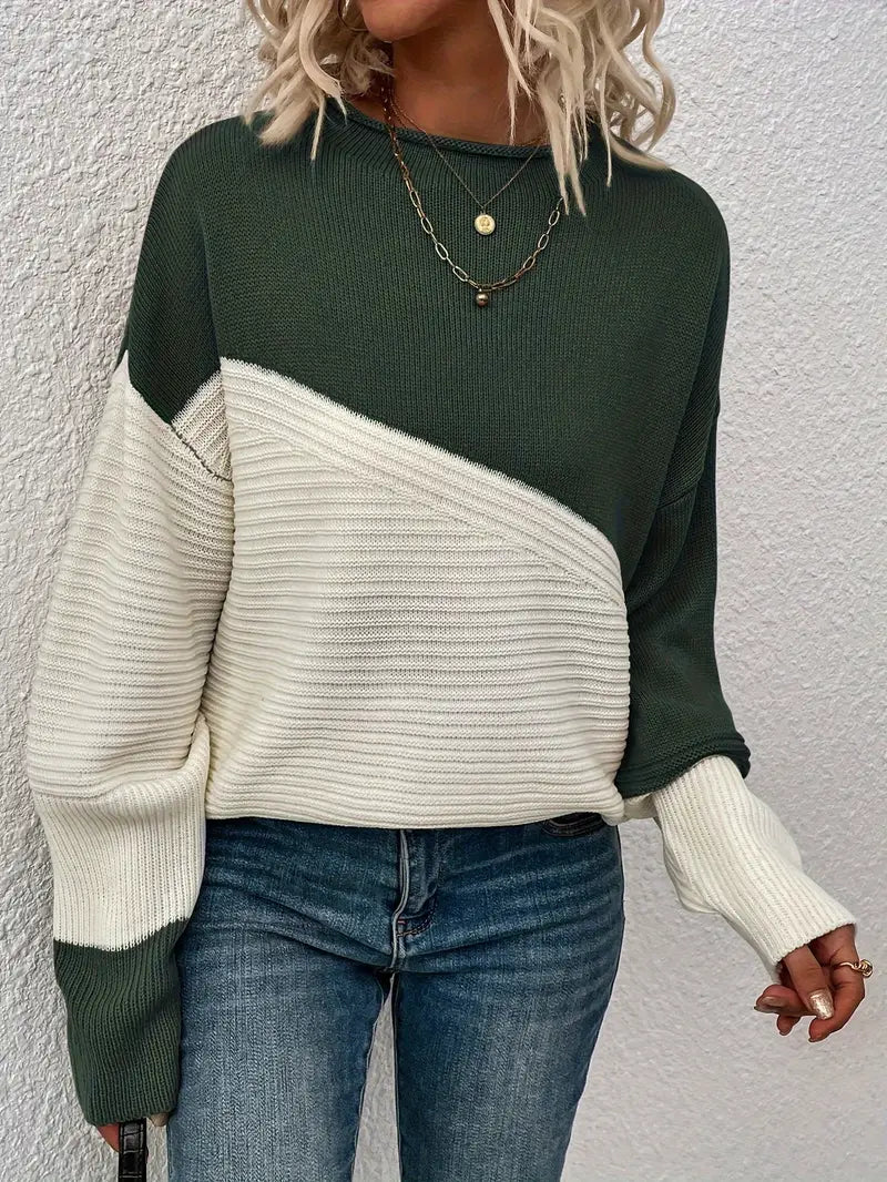 Farbige Pullover Damen Modern Bunt