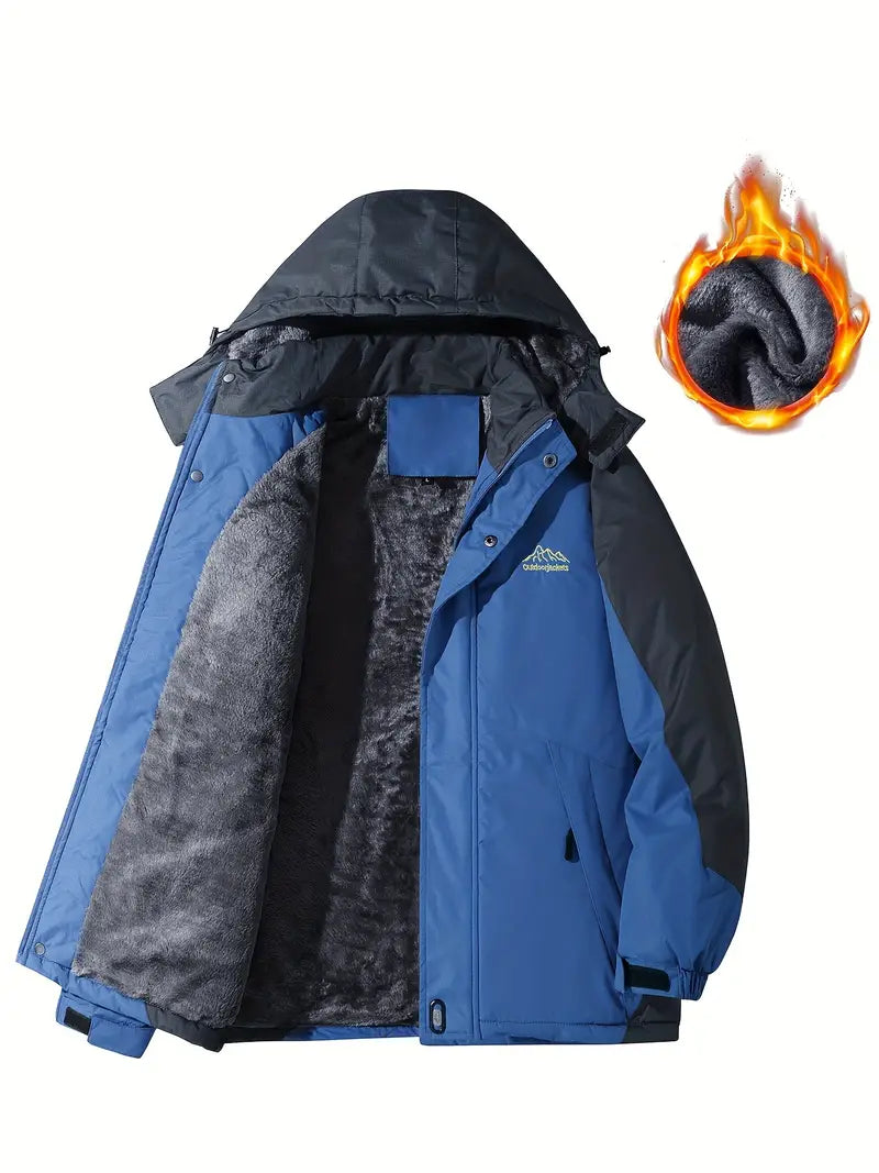 Warme Winterjacke Herren Wasserdicht Isoliert