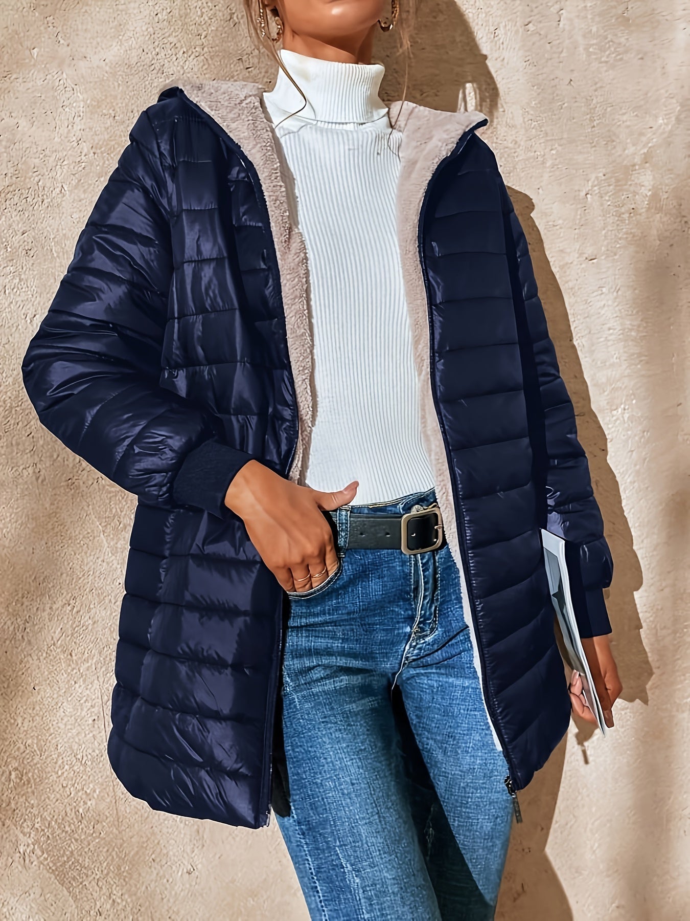 Stylische Quilted-Jacke Damen Elegant