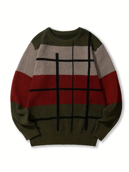 Herren Pullover Warm Freizeit Style