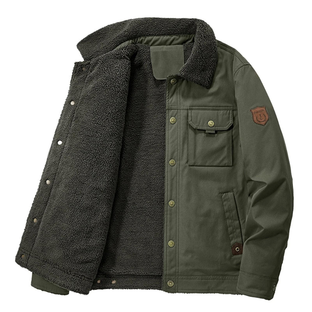 Herren Winterjacke Warm Outdoor Funktionell