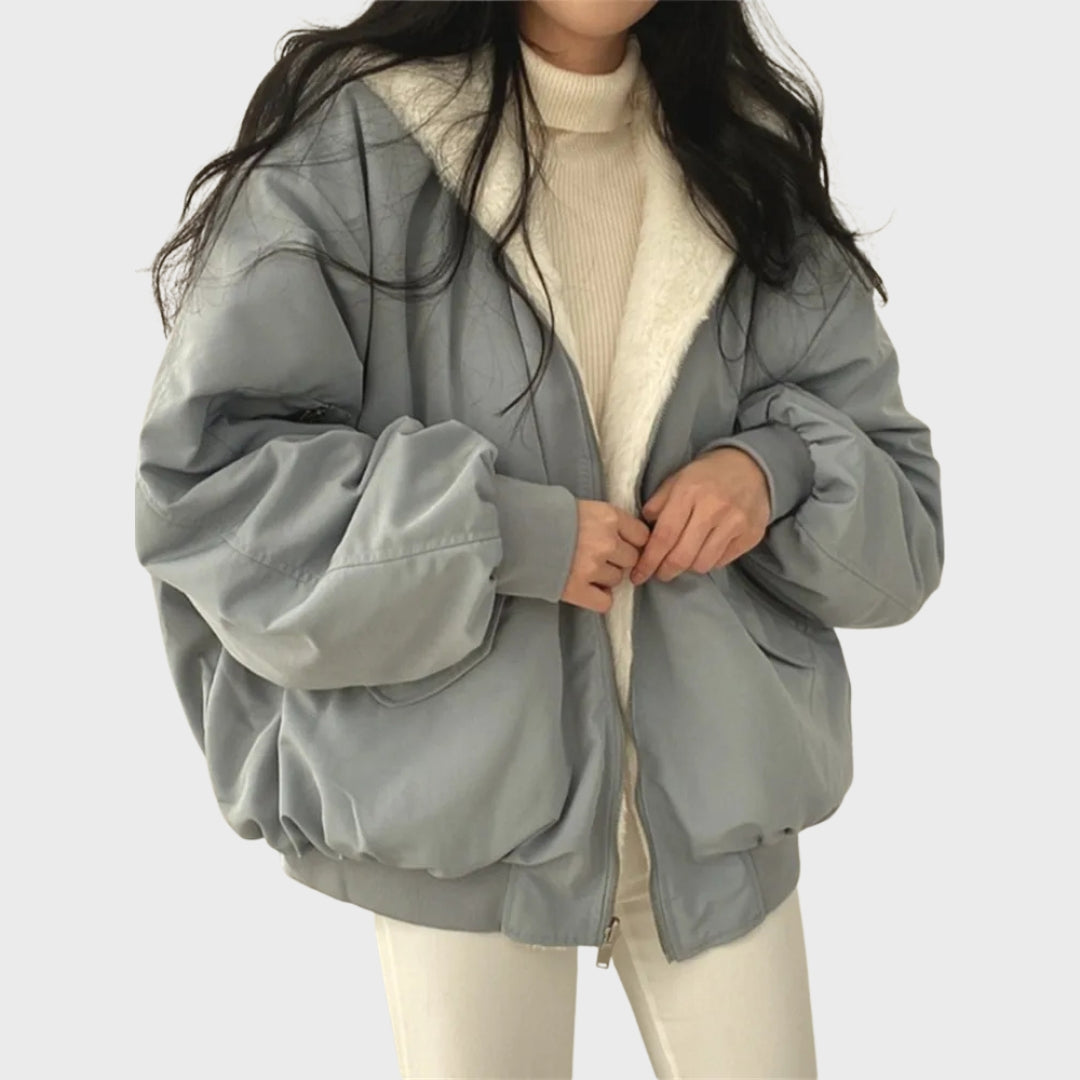 Praktische Winterjacke Mit Entfernbarem Futter