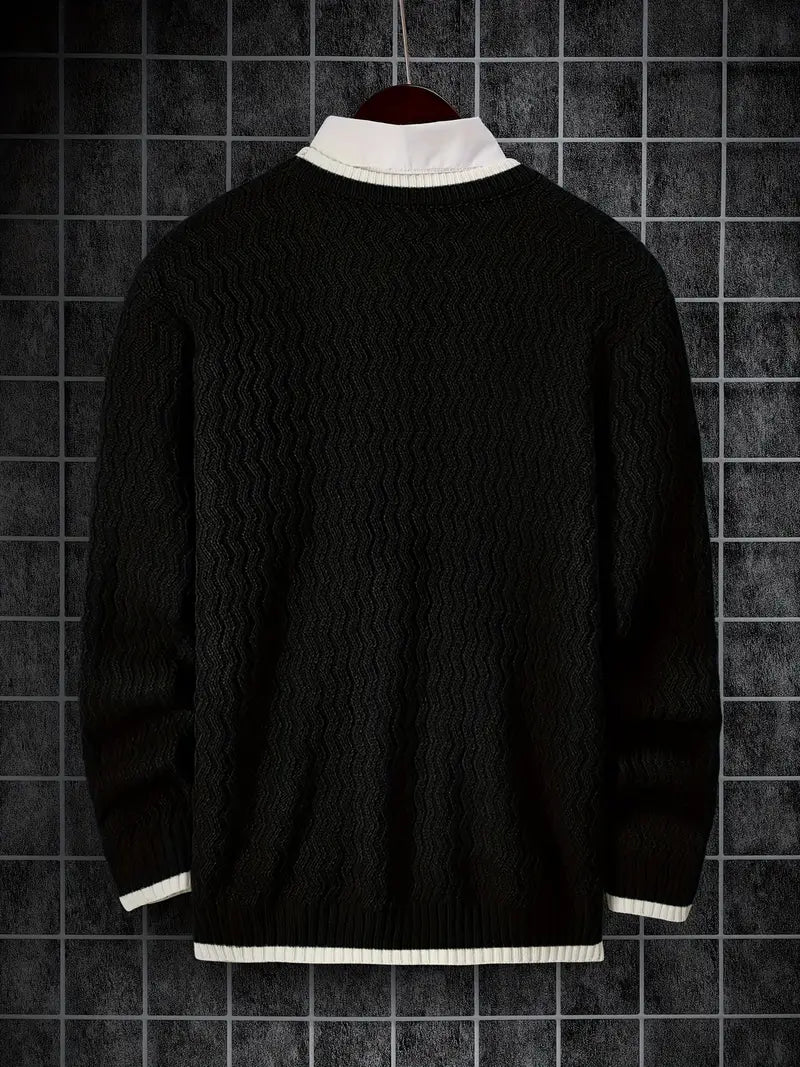Lässiger Herren Pullover Relaxed Fit