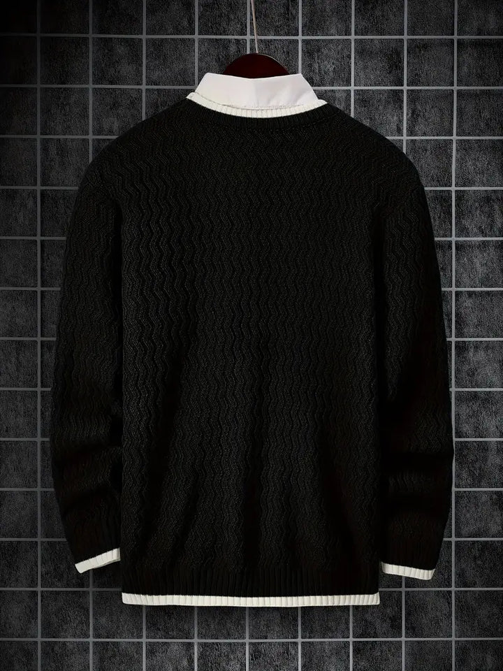 Lässiger Herren Pullover Relaxed Fit
